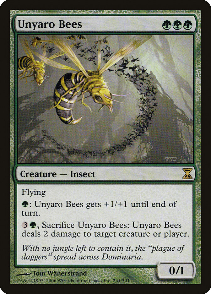 Unyaro Bees card front