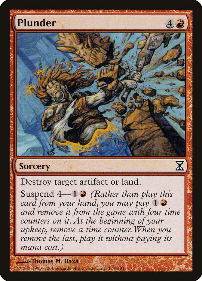 Plunder card front