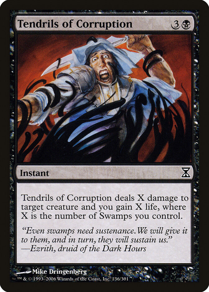 Tendrils of Corruption card front