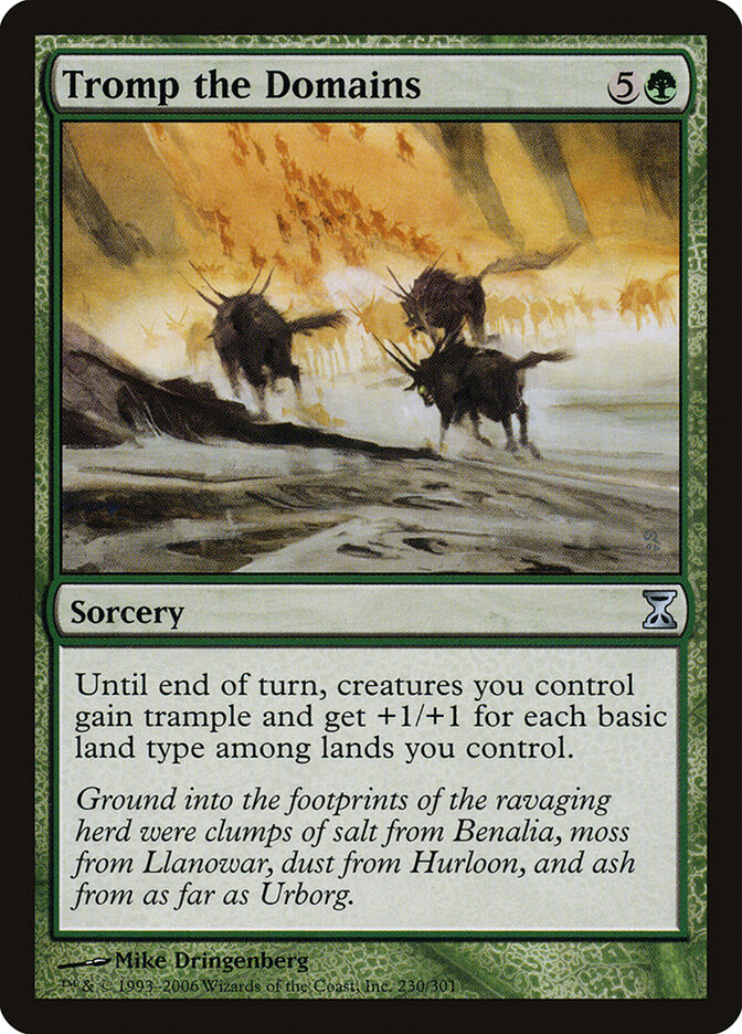 Tromp the Domains card front