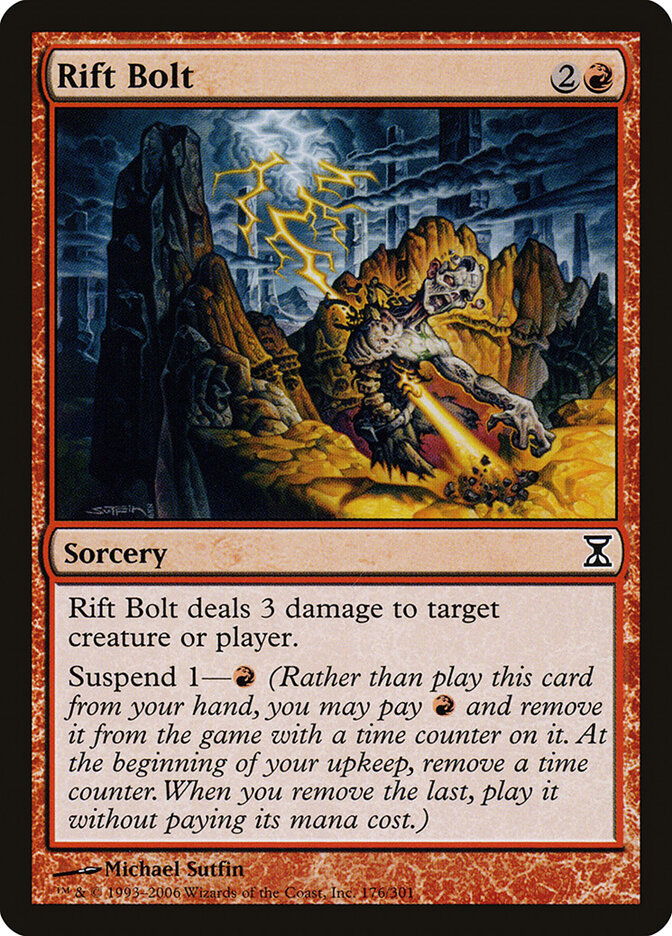 Rift Bolt card front