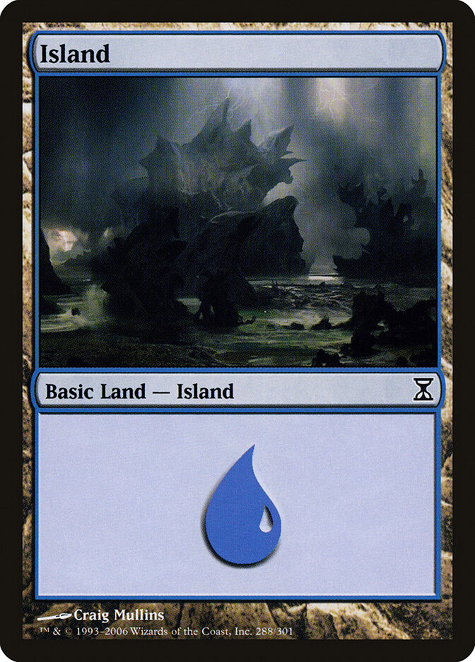 Island card front