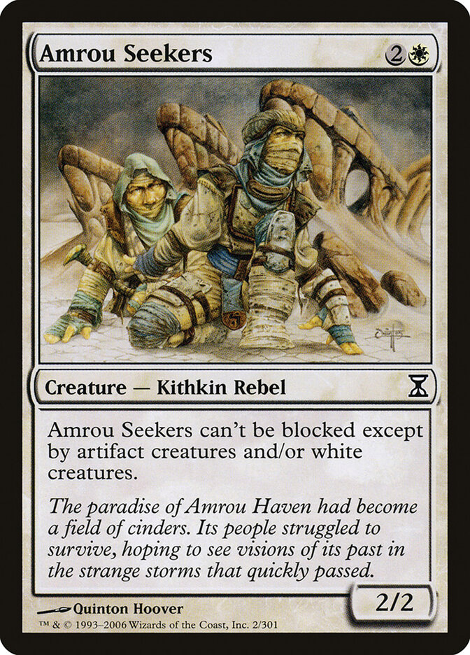 Amrou Seekers card front