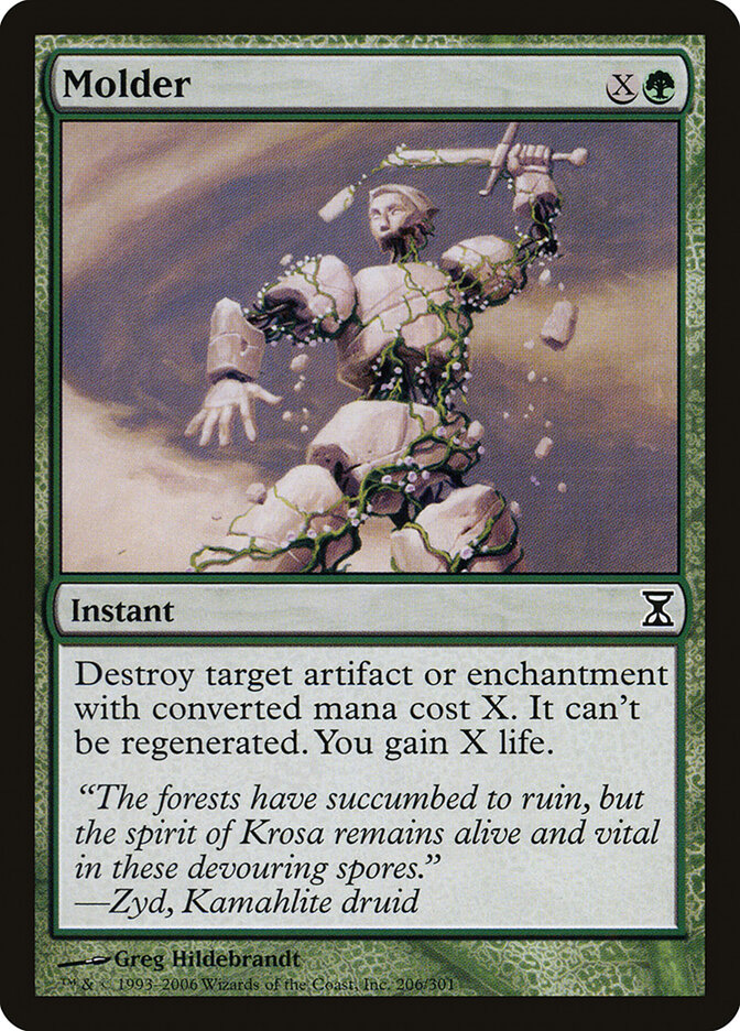 Molder card front