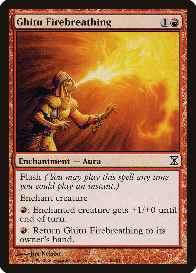 Ghitu Firebreathing card front