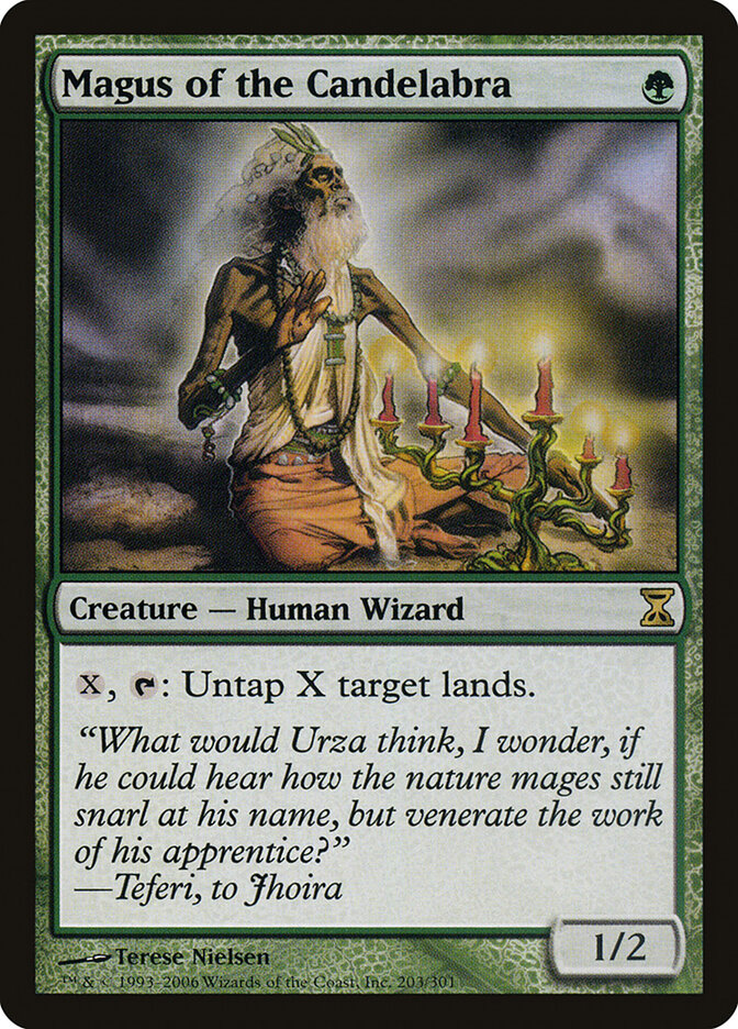 Magus of the Candelabra card front