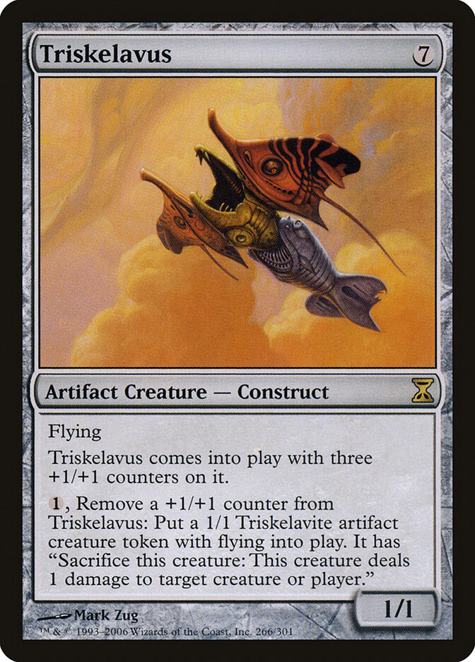 Triskelavus card front