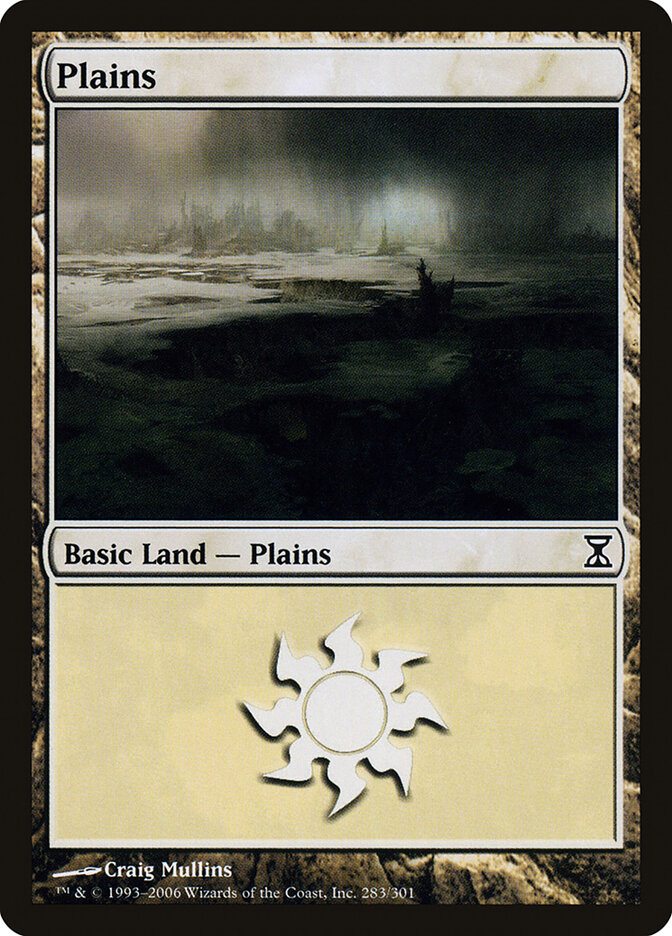 Plains card front