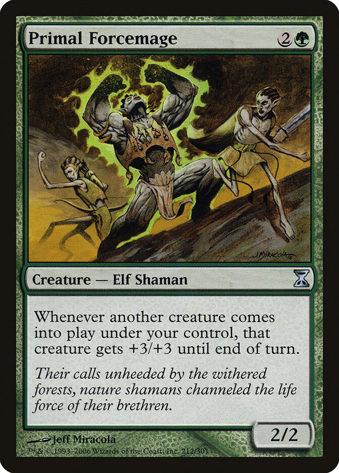 Primal Forcemage card front