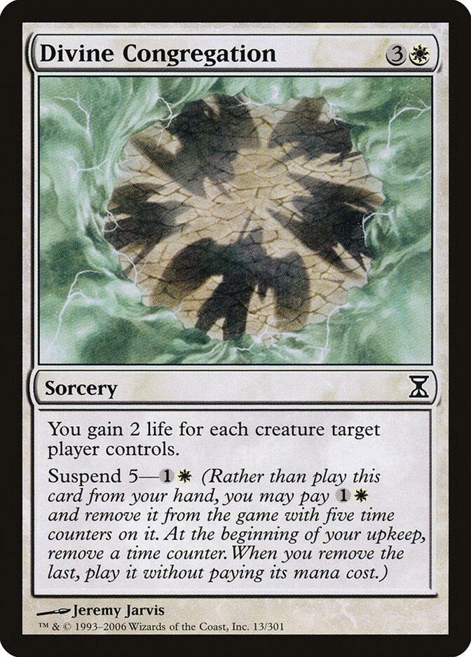 Divine Congregation card front