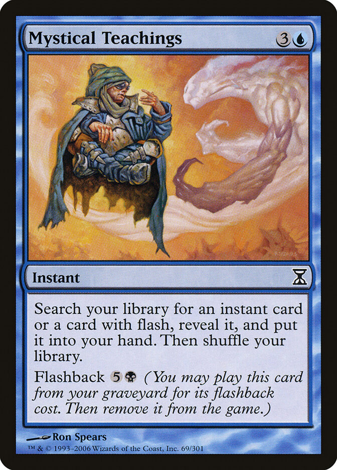 Mystical Teachings card front