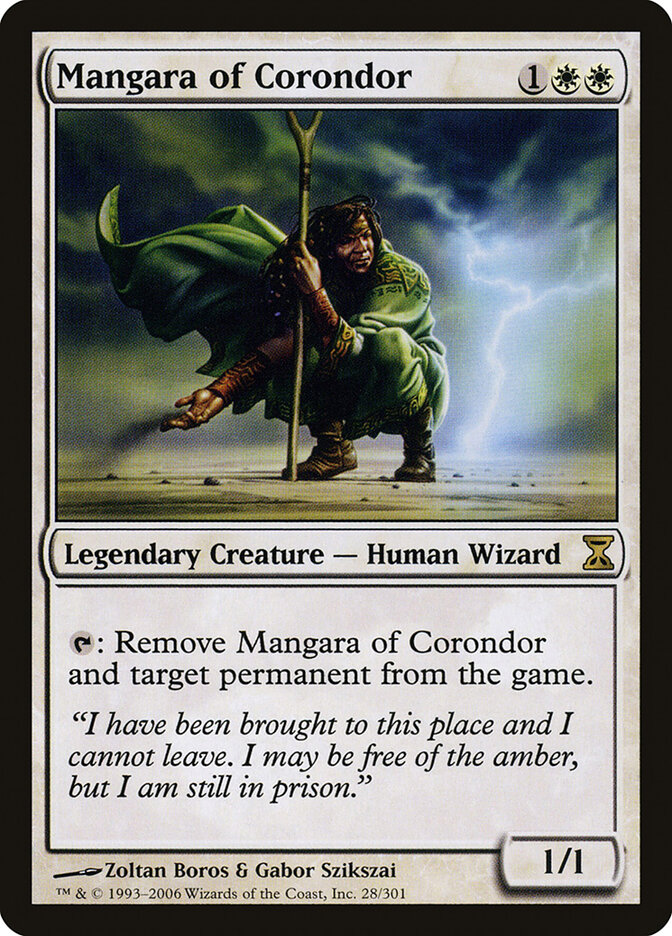 Mangara of Corondor card front