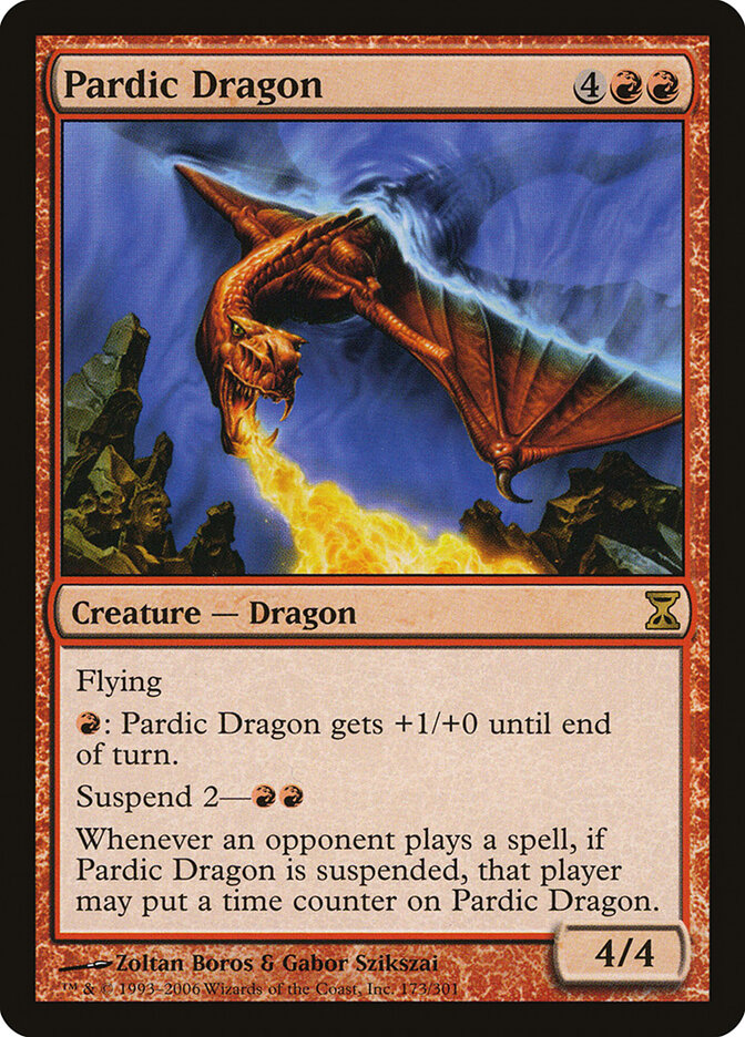 Pardic Dragon card front