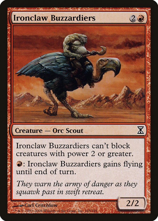 Ironclaw Buzzardiers card front