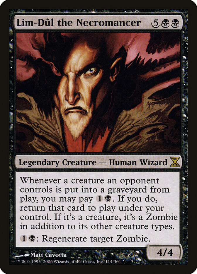 Lim-Dûl the Necromancer card front
