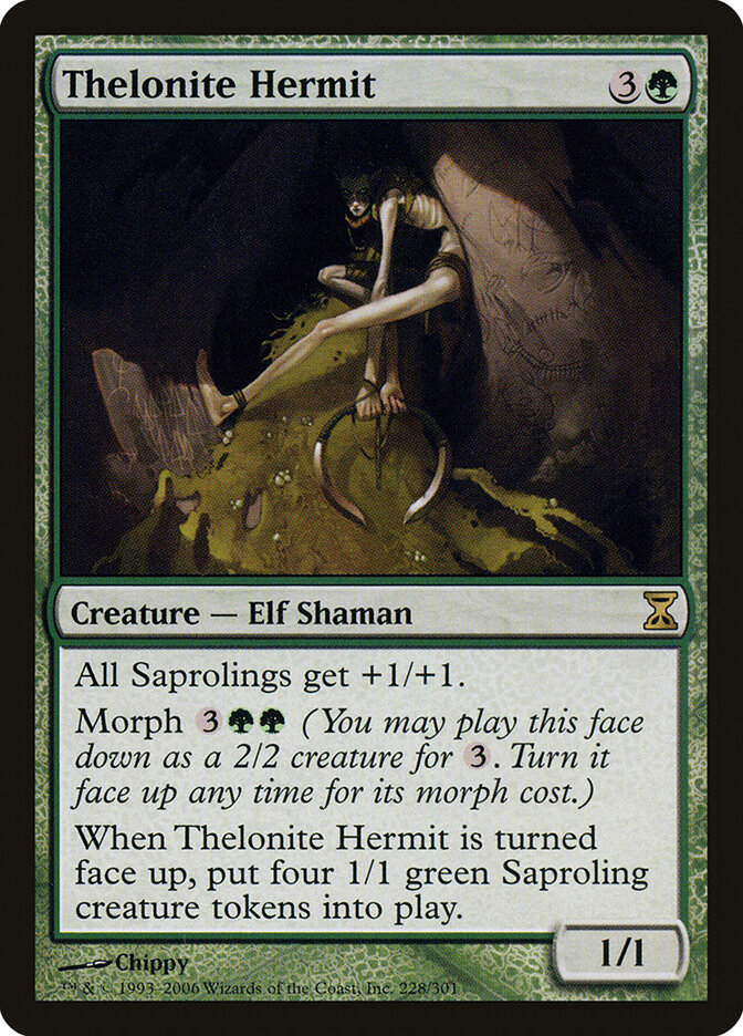 Thelonite Hermit card front