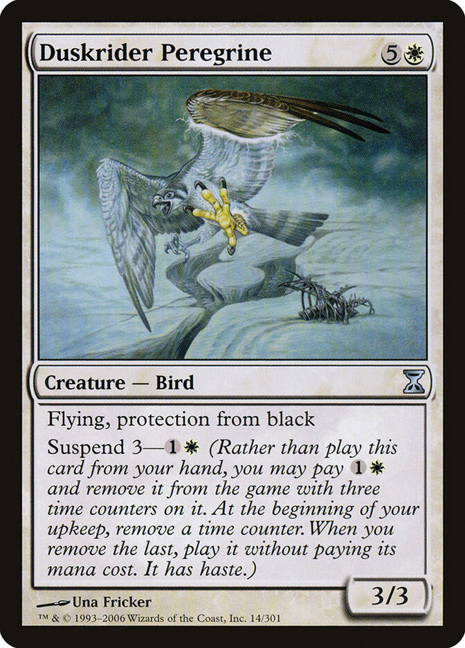 Duskrider Peregrine card front