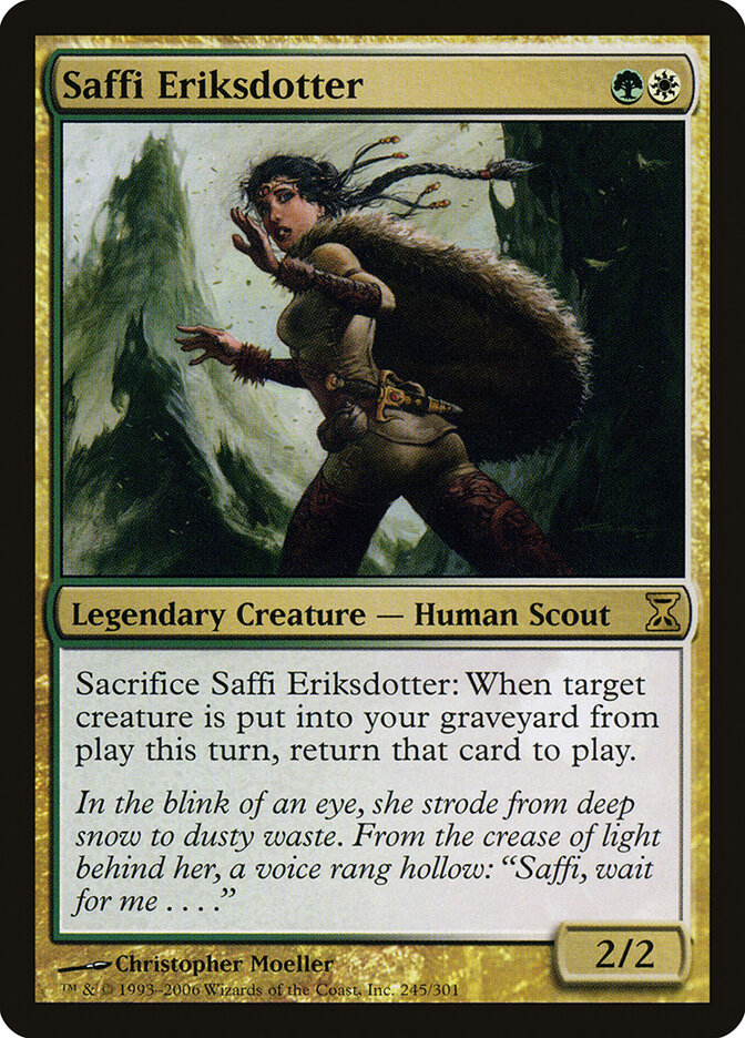 Saffi Eriksdotter card front