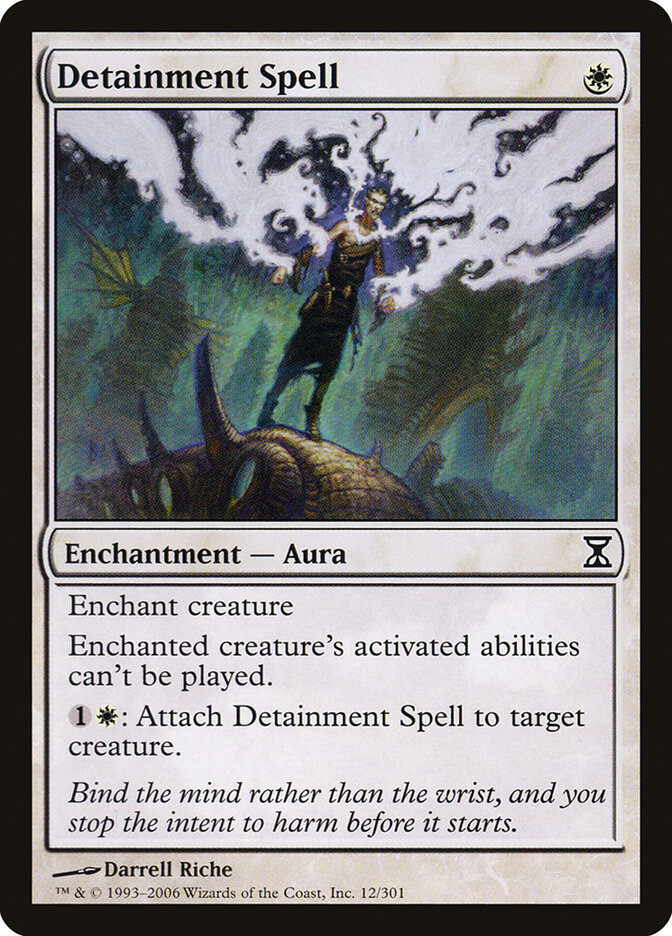 Detainment Spell card front
