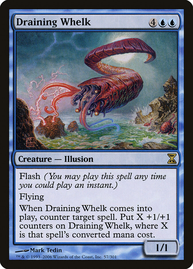 Draining Whelk card front