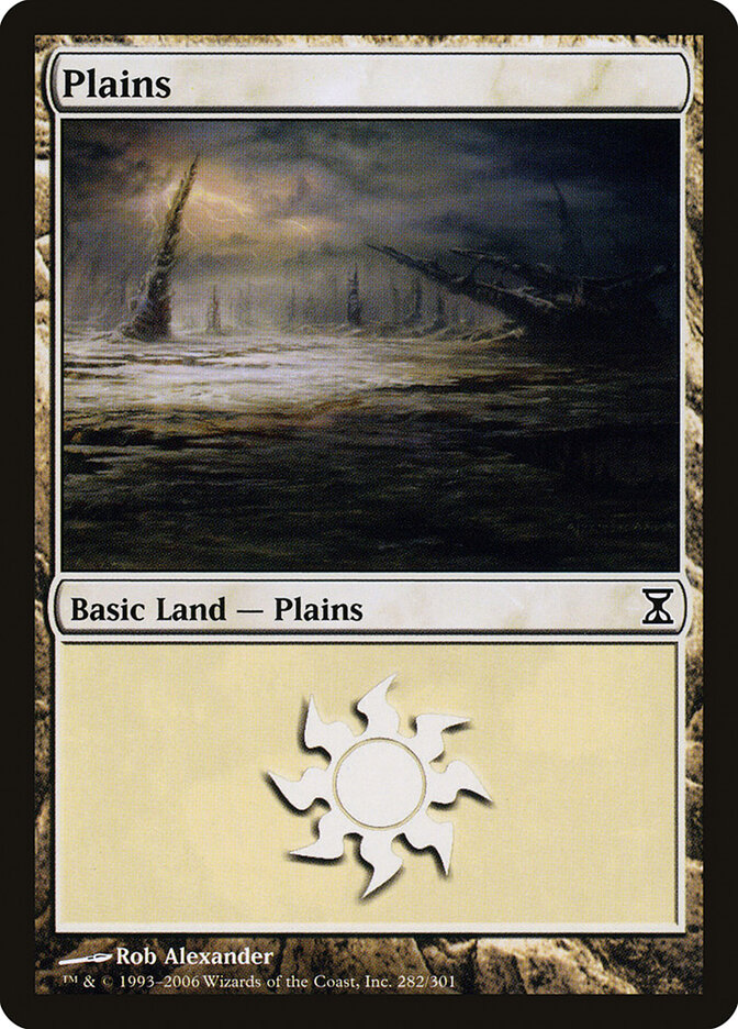 Plains card front