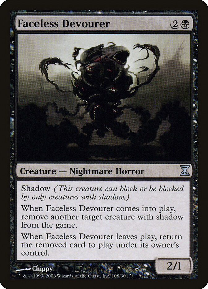 Faceless Devourer card front