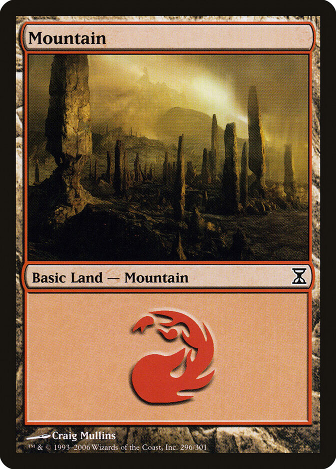 Mountain card front