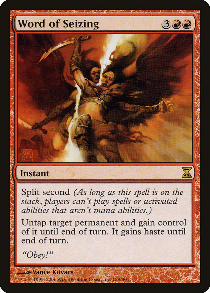 Word of Seizing card front