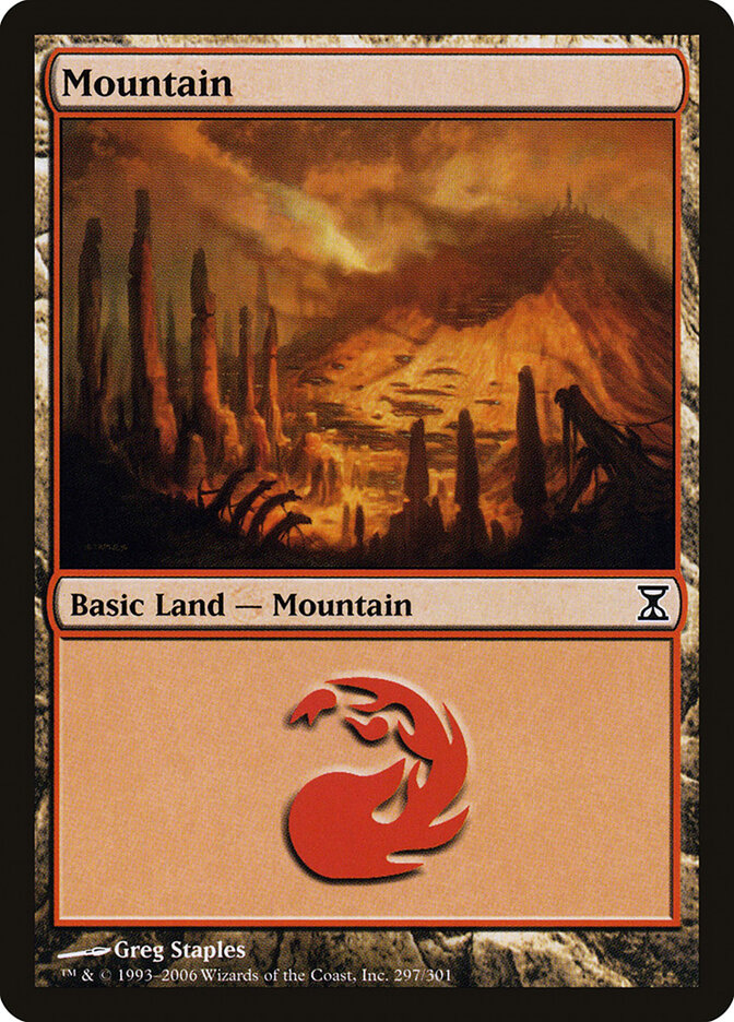 Mountain card front