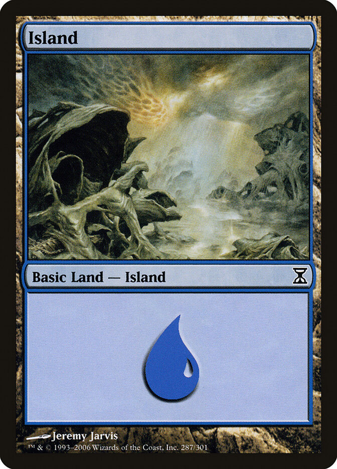 Island card front