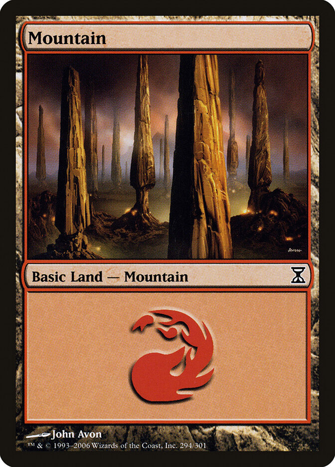 Mountain card front