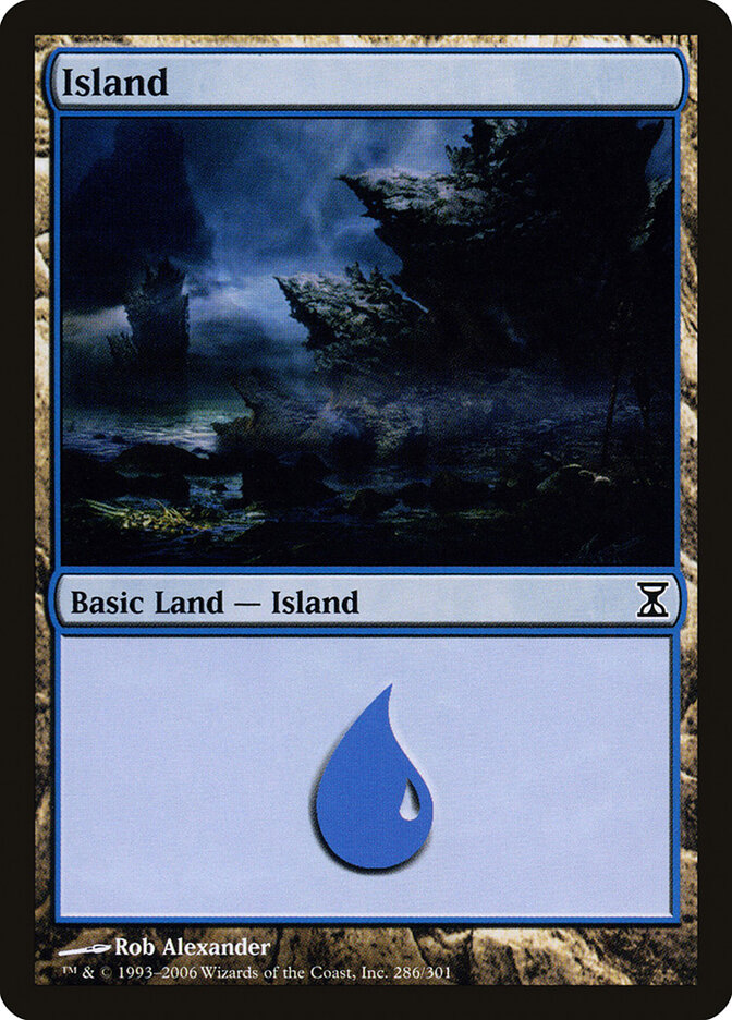Island card front