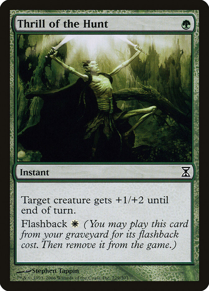 Thrill of the Hunt card front
