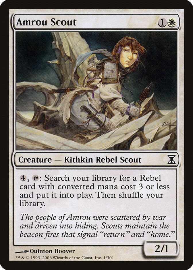 Amrou Scout card front