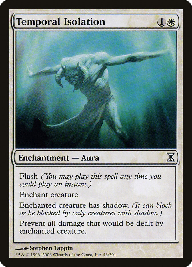 Temporal Isolation card front