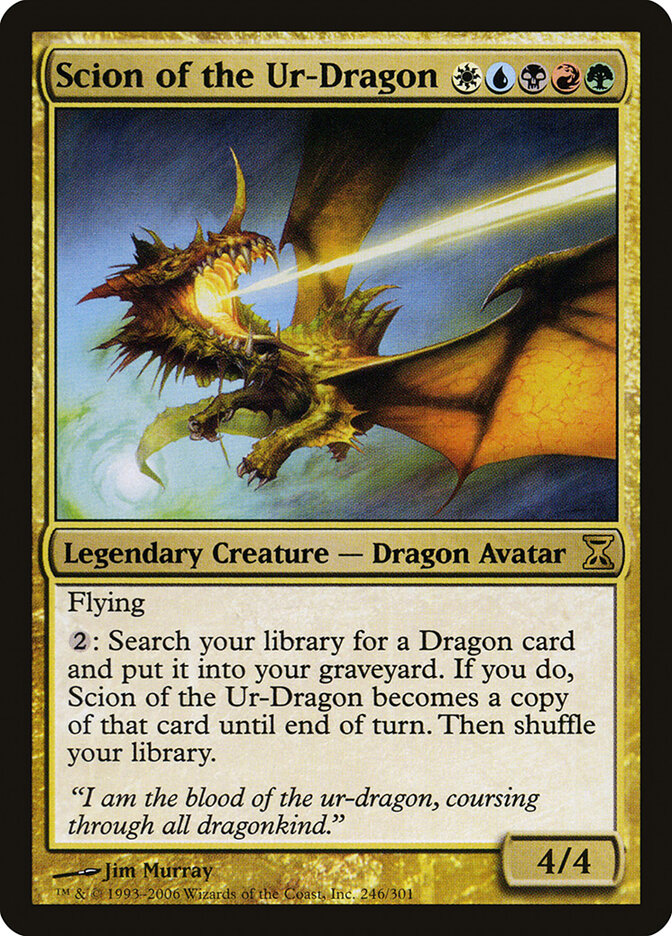 Scion of the Ur-Dragon card front