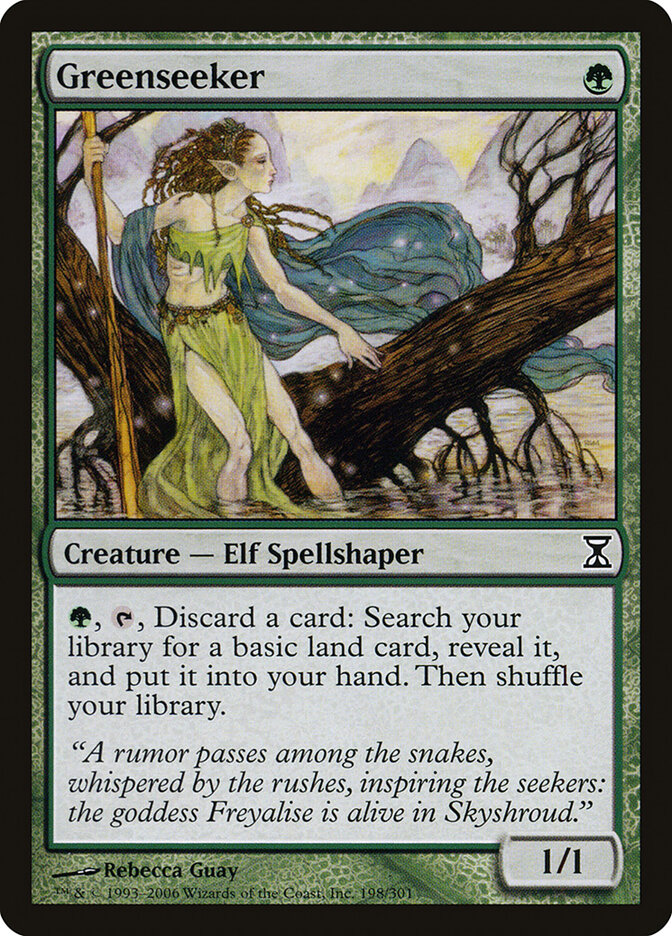 Greenseeker card front