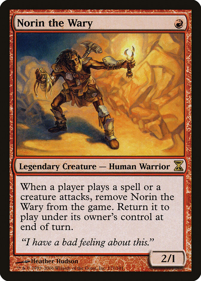 Norin the Wary card front