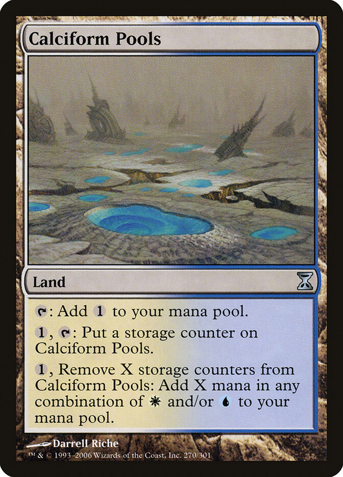 Calciform Pools card front