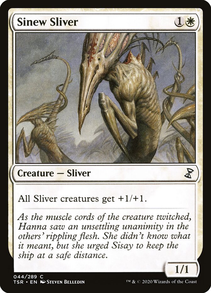 Sinew Sliver card front