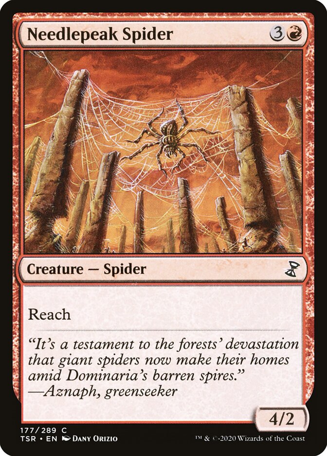 Needlepeak Spider card front