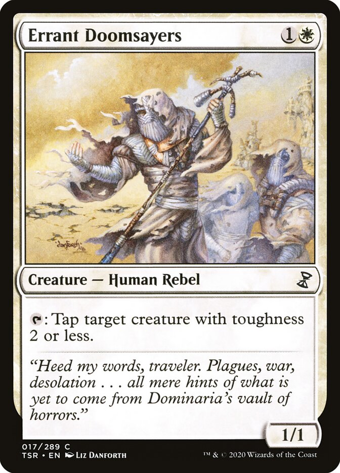 Errant Doomsayers card front