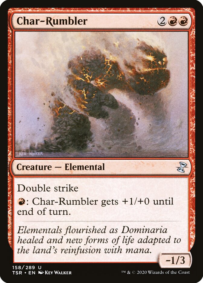 Char-Rumbler card front