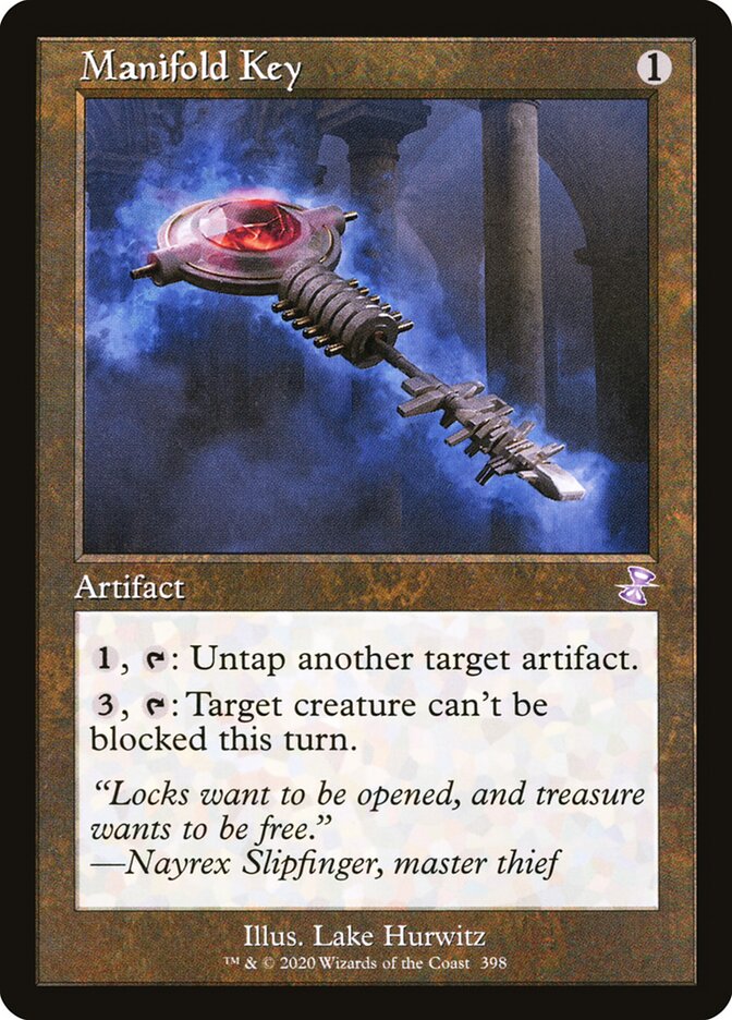 Manifold Key card front
