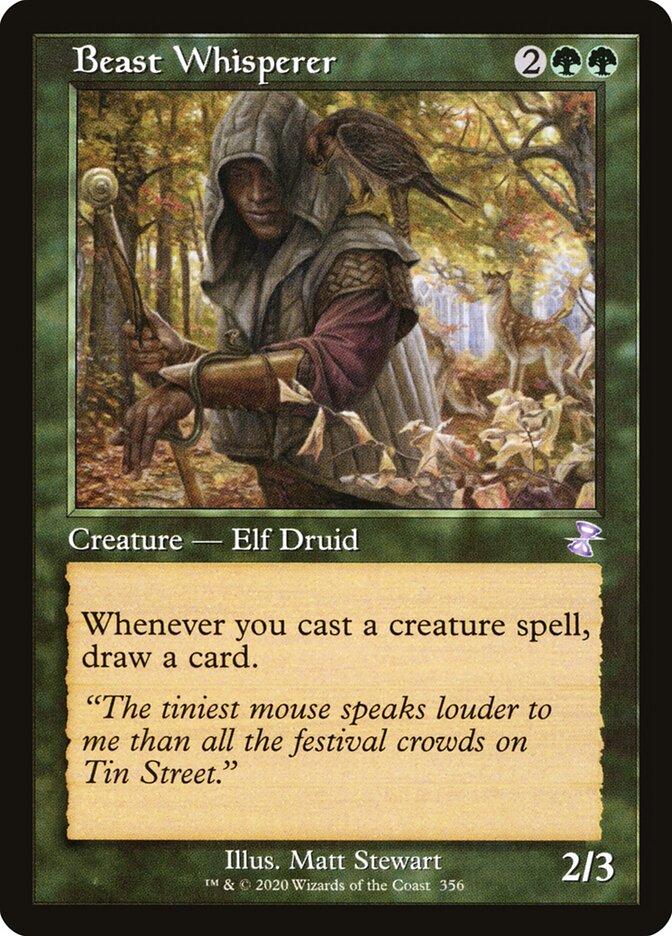 Beast Whisperer card front