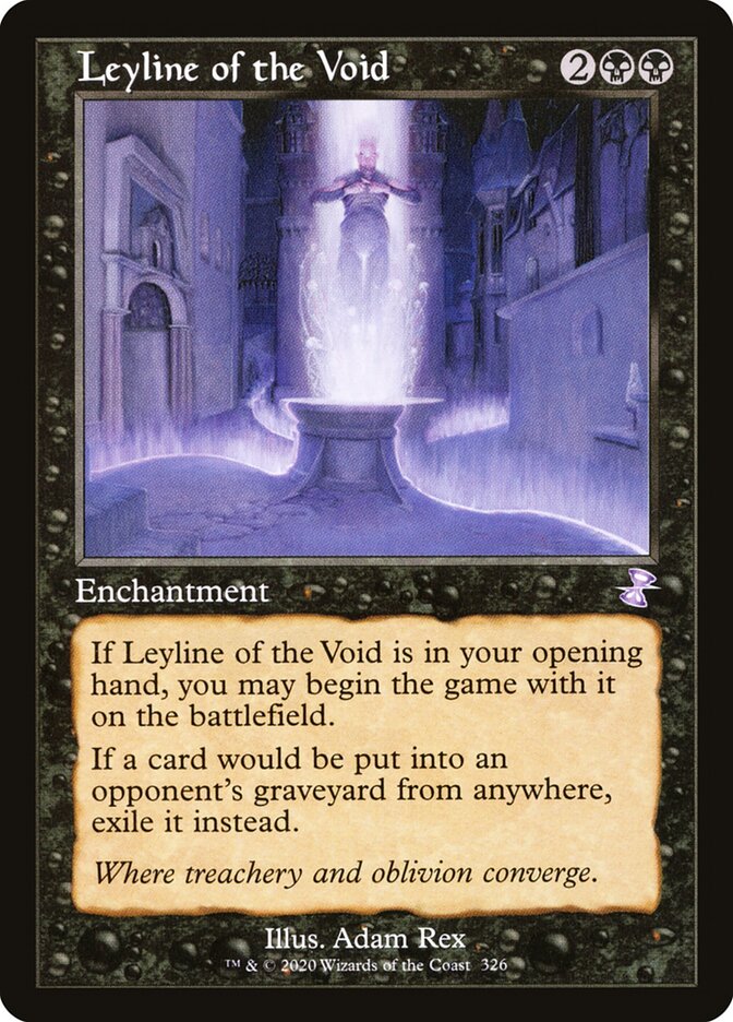 Leyline of the Void card front