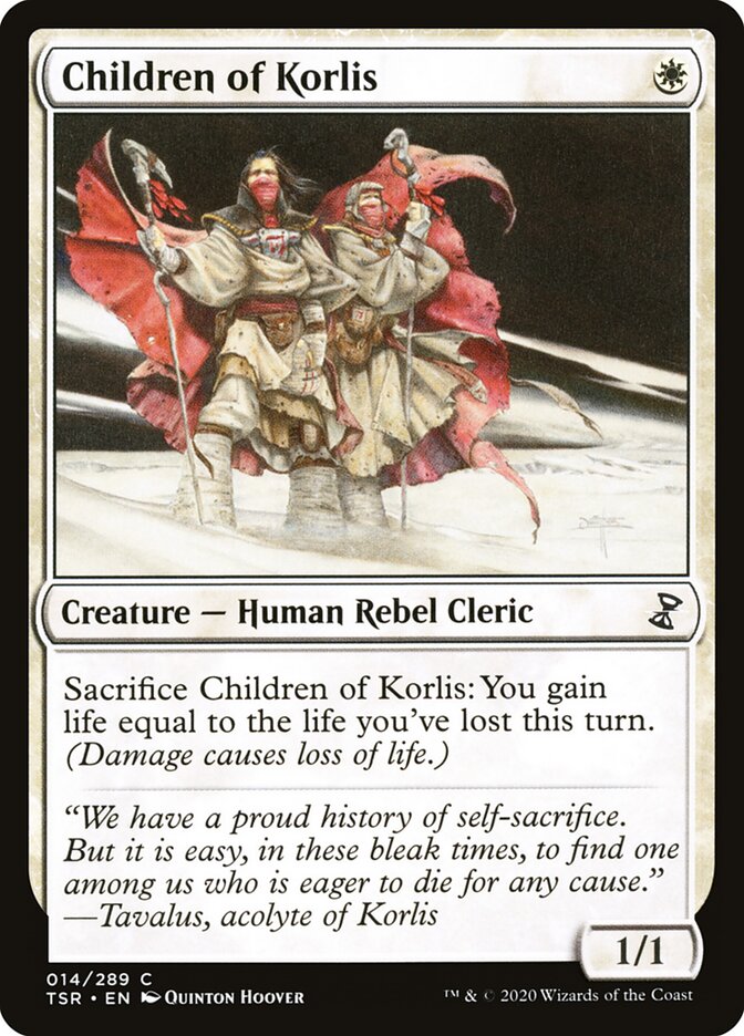 Children of Korlis card front