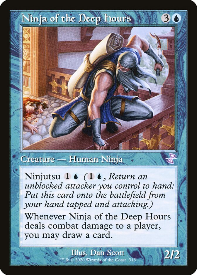 Ninja of the Deep Hours card front