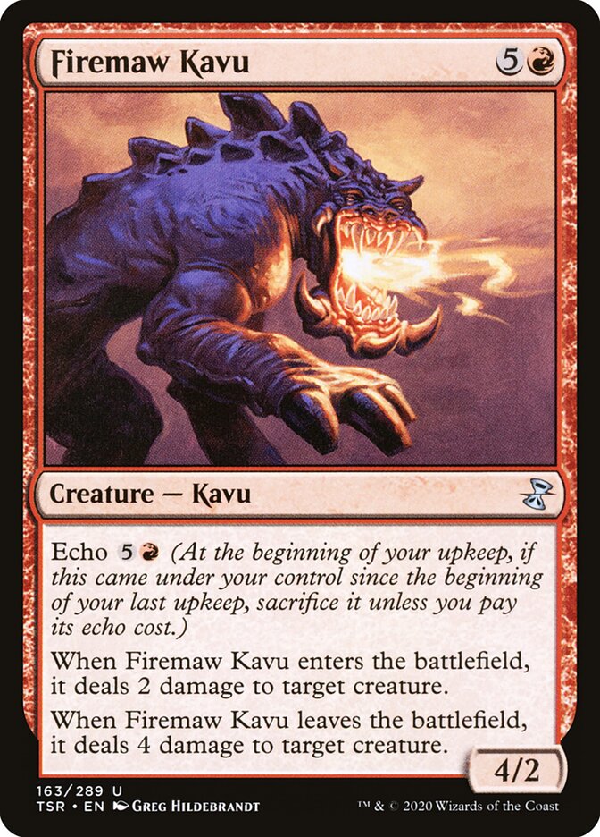 Firemaw Kavu card front