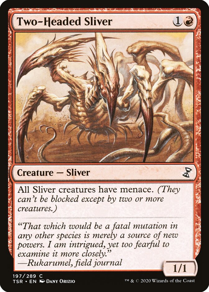 Two-Headed Sliver card front